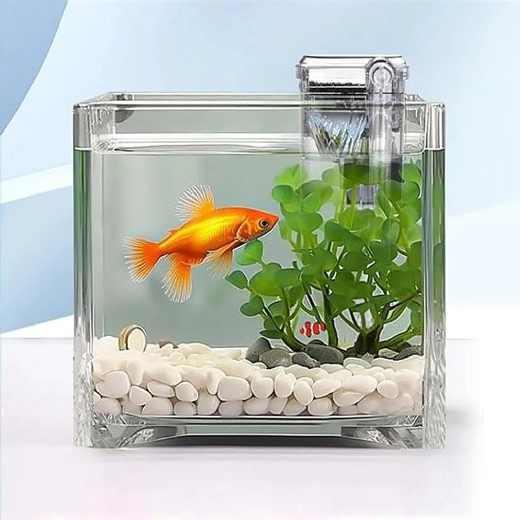Filtre cascade pour nano aquarium de 2,5W avec pompe à eau silencieuse
