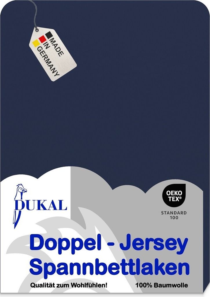 Spannbettlaken rund/achteckig : Farbe - Marine, Größe - Ø 255-265 cm