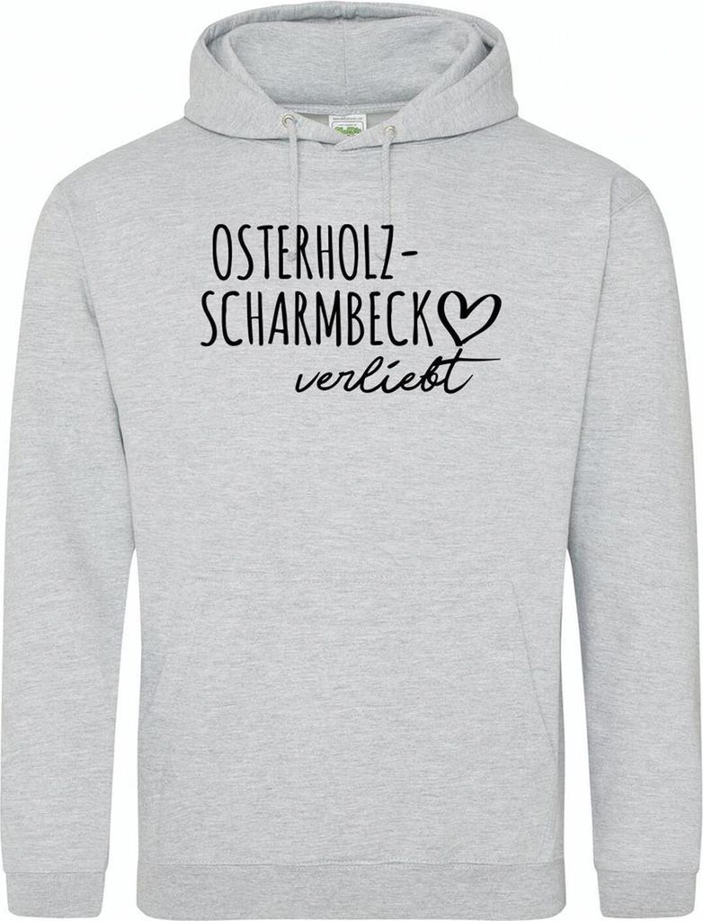 Huuraa Sport Hoodie Osterholz-Scharmbeck verliebt Geschenk Produktbild 