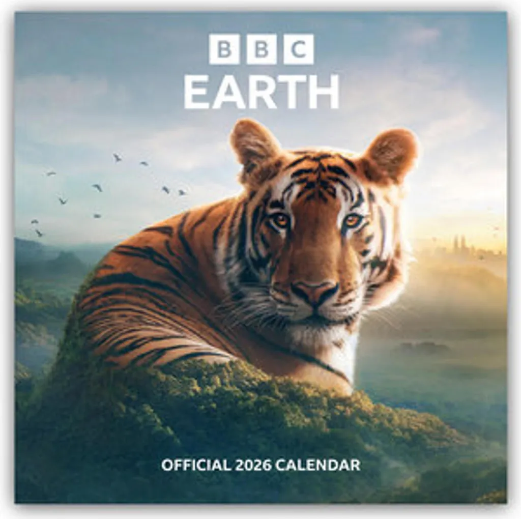 Calendrier Mural BBC Planet Earth III 2026 - Images Haute Définition