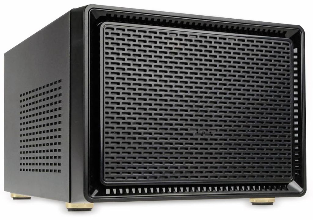Kolink Satellite Mini-ITX- / Micro-ATX-Gehuse - schwarz Produktbild 