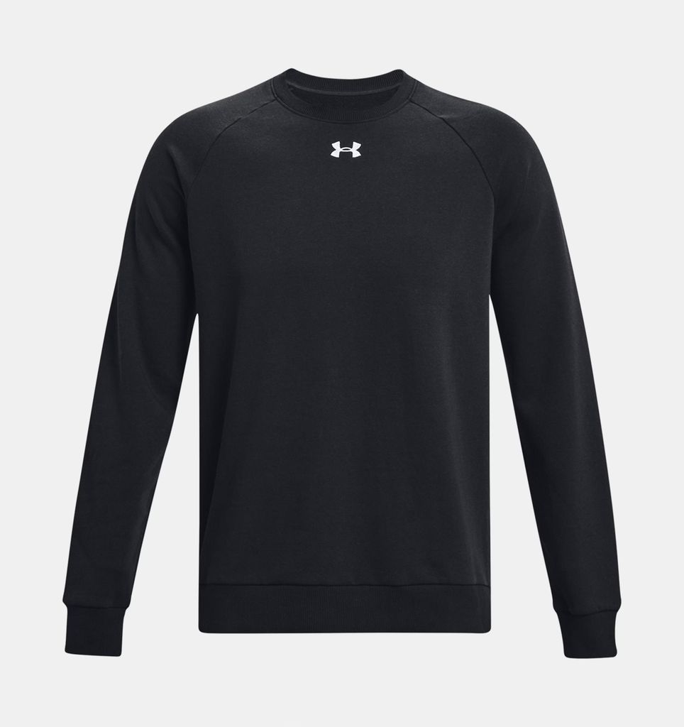 UNDER ARMOUR UA RIVAL FLEECE CREW Black / White 3XL