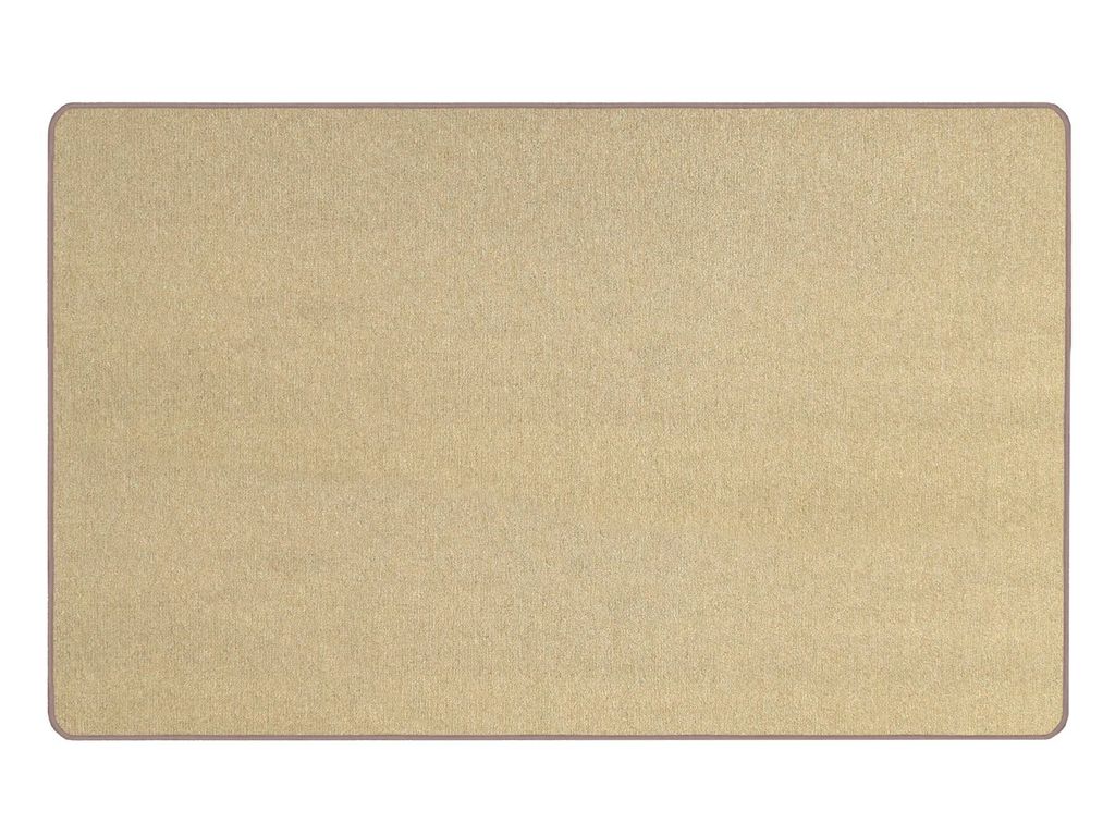 Primaflor Kurzflor Teppich MACAO - Beige - 140x200cm - Gekettelter Teppich-Läufer für Wohnzimmer, Kinderzimmer & Flur