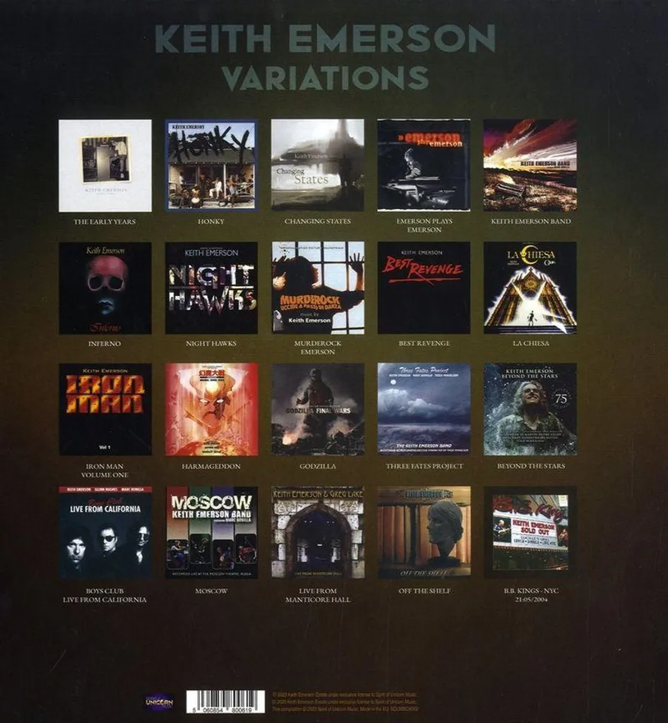Variations Coffret 20 CD pour Collectionneurs avec Livre Documentaire