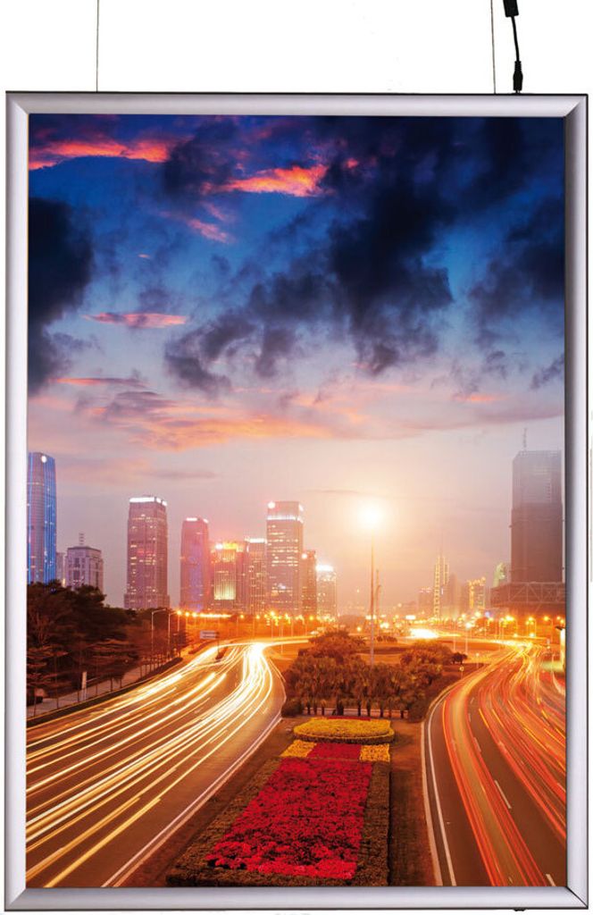 LED Leuchtrahmen Slim Frame doppels., DIN A4