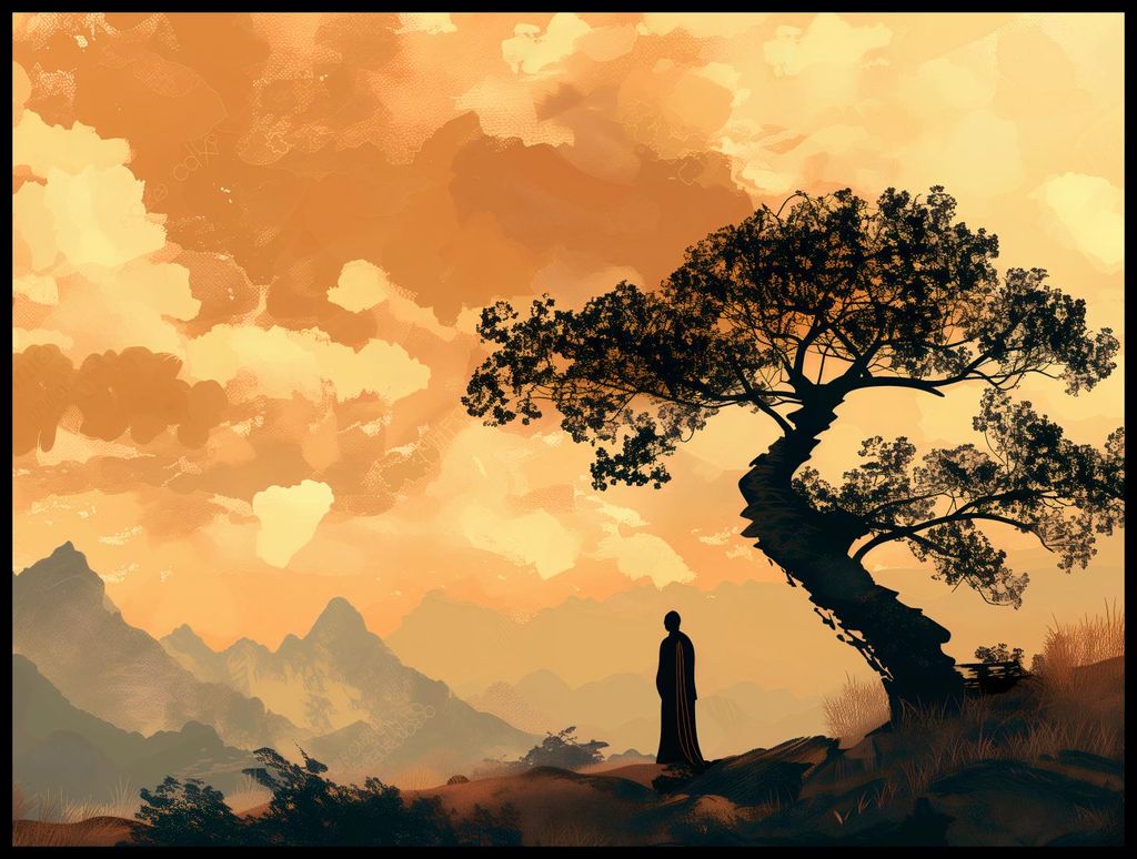 Plakat 100x75cm Zen