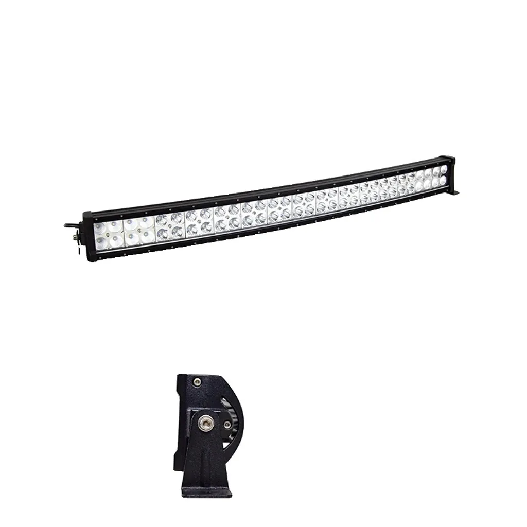 Barre lumineuse LED incurvée 32" pour conduite nocturne en forêt