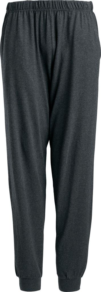 REDBEST Herren-Hose, lang mit Bündchen anthrazit meliert 54