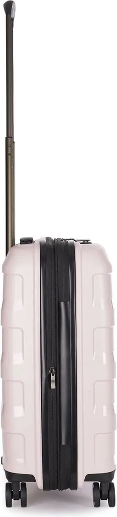 Valise cabine Stratic Straw + EXP TSA Rose 55cm extensible rigide - 6