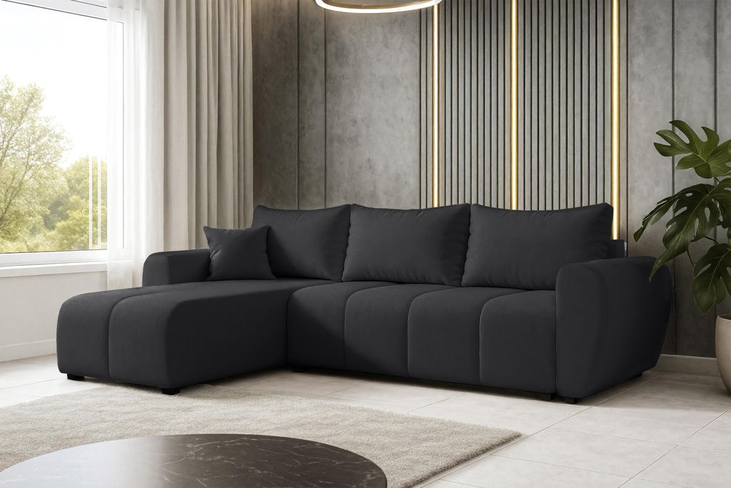 AX LIVING Canapé d'angle avec fonction sommeil Malatya L Image du produit 