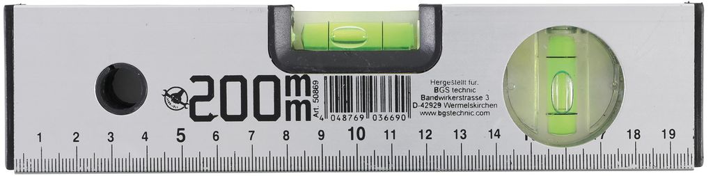 BGS technic Water Level, Aluminium, 96 g Produktbild 