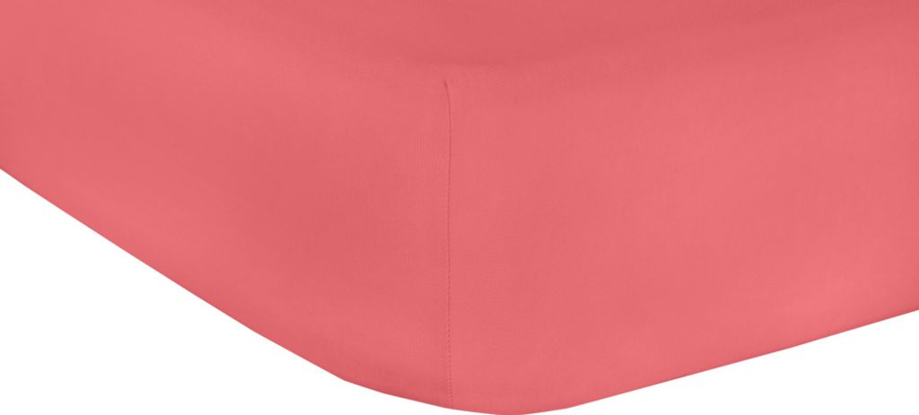 Mr.Sandman Fein Jersey de Luxe Spannbetttuch Rot 80x200cm 160g/m²