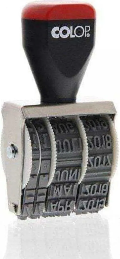 Tampon Dateur Manuel COLOP 05000 de 4mm pour Marquage de Documents