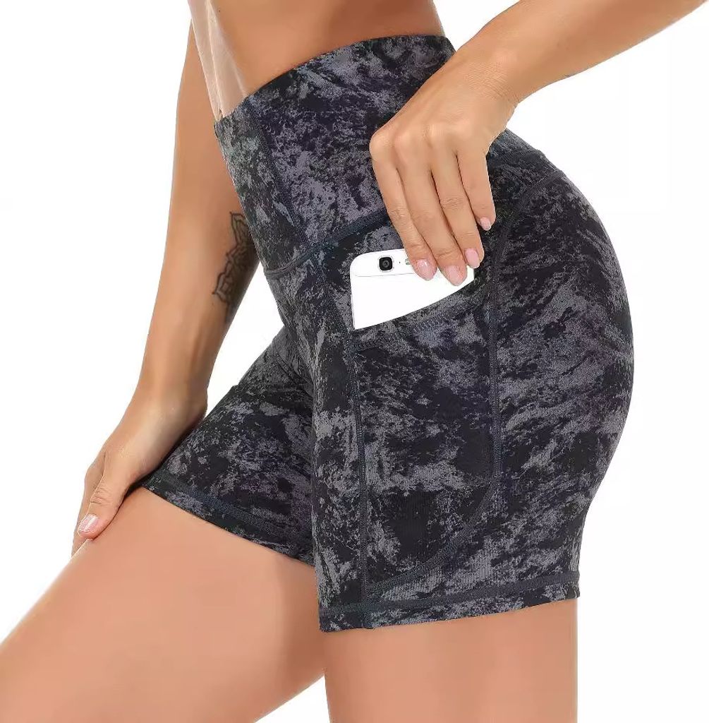 INF Kompressionsshorts - Perfekt für Yoga & Fitness Grau M