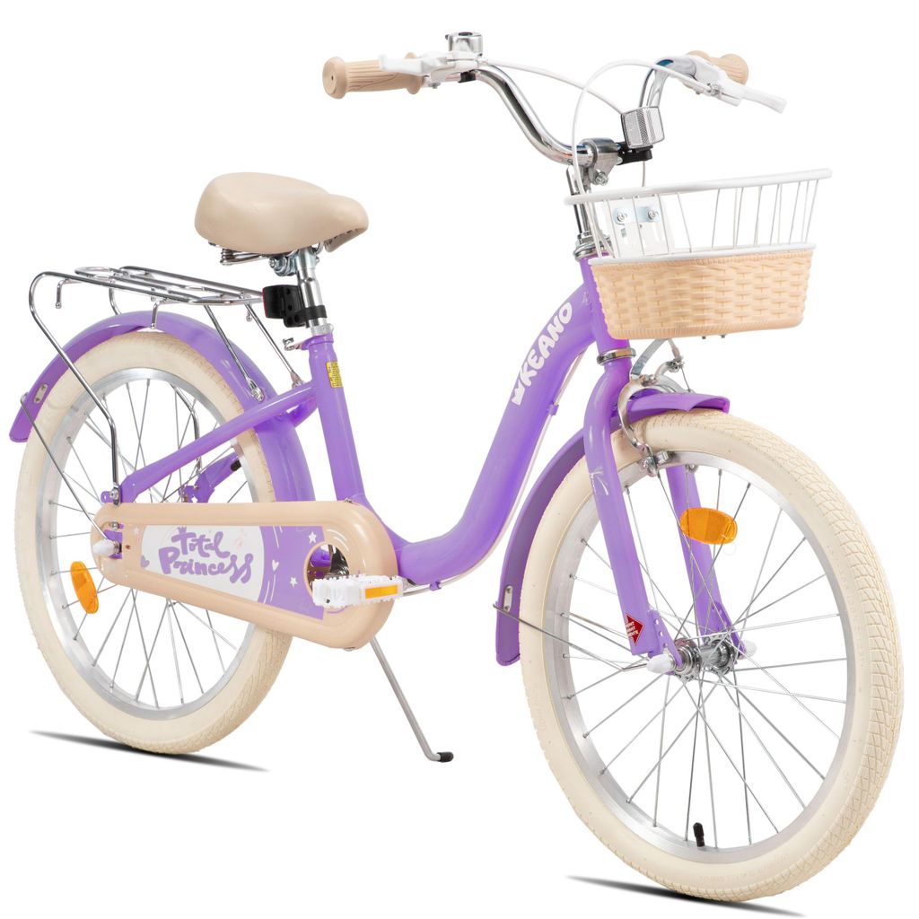 Joystar 20 Zoll-Kinderfahrrad, komplett mit Korb, Klingel, Produktbild 