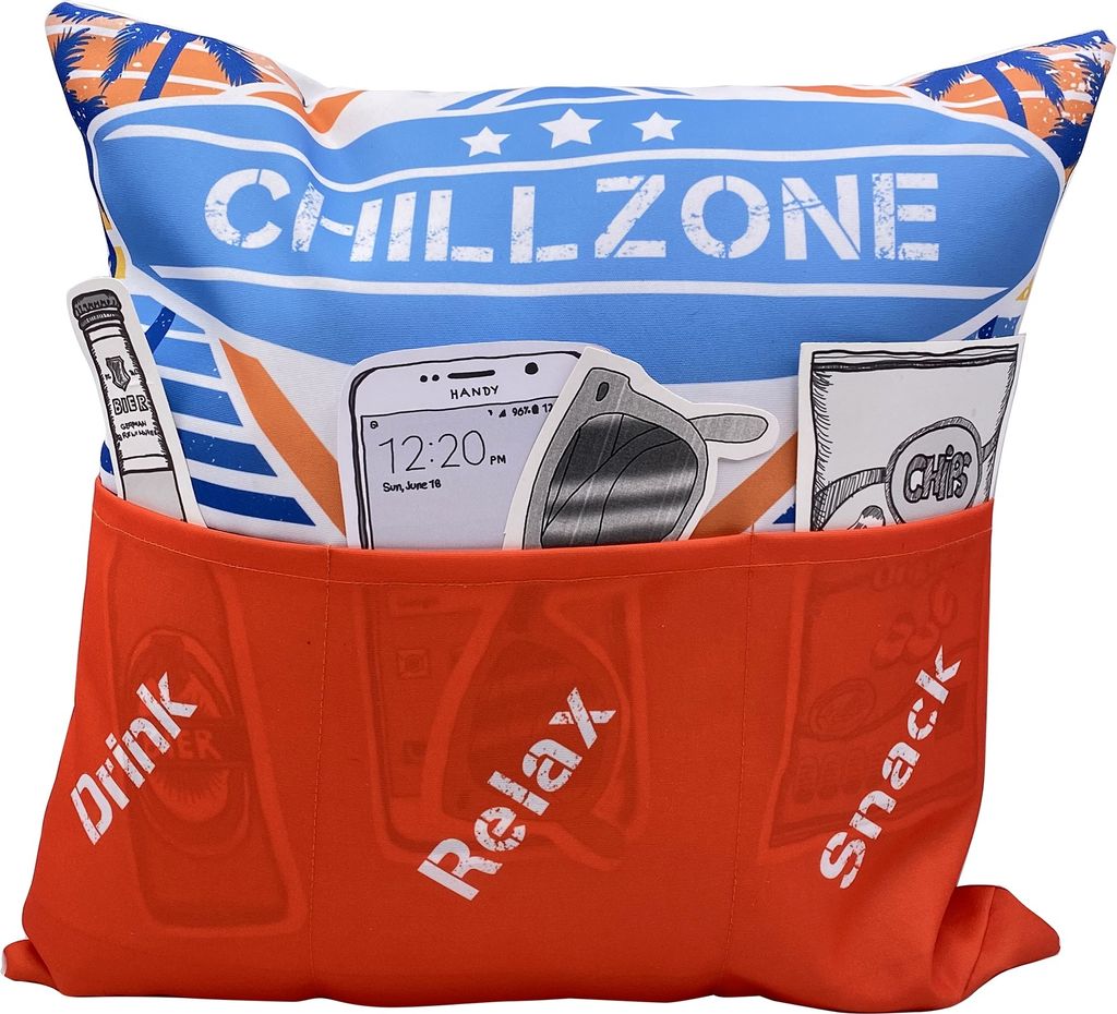 HERGO Sofahelden Outdoor-Kissen "Chillzone"