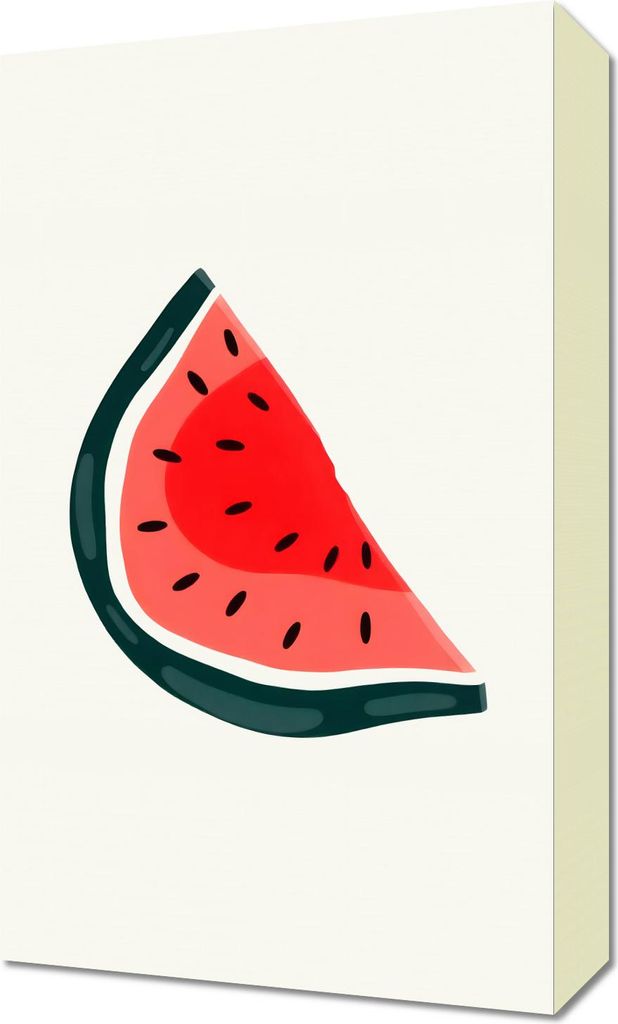 Bild 30x50cm Modern Früchte Und Wassermelone Und Pop Art Vintage Für Das Wohnzimmer