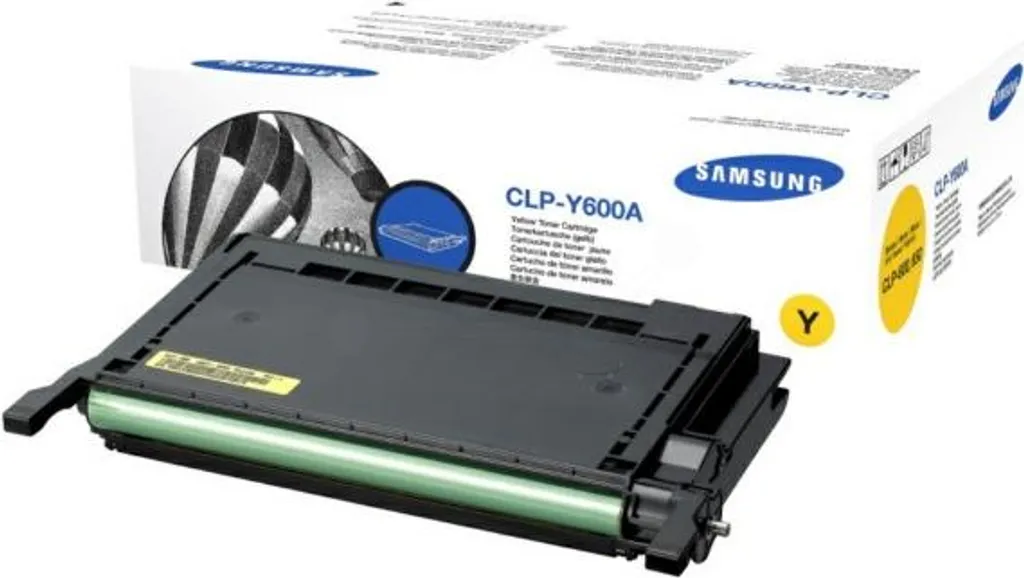 Recharge Toner Jaune CLP-Y600A pour Imprimer vos Documents Samsung CLP