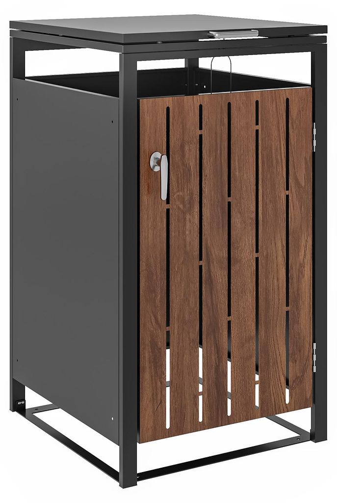 GreenYard Mülltonnenbox Mülltonnenverkleidung Stahl 120L Produktbild 