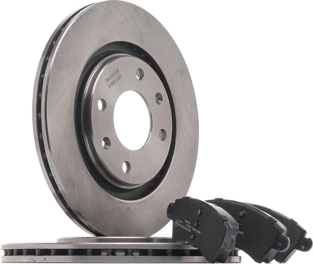 Mapco Bremsscheiben+Bremsbelaege (Bremsensatz) Vorderachse CITROaeN XSARA Break (N2),XSARA Coupe (N0),XSARA (N1),PEUGEOT 206 CC (2D),206 Schraeghec...