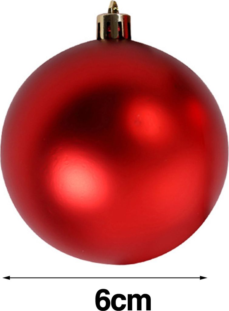 6-teilige Weihnachtskugel mit Überzug, einfach aufzuhängen, feine Verarbeitung, glänzender Schmuck, festliche Feiertagsdekoration für das Heimb...