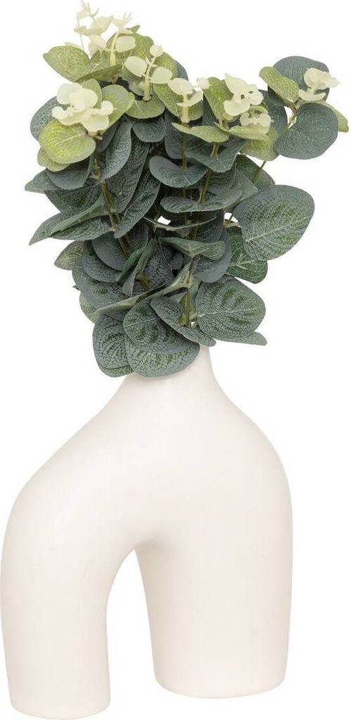 Komposition eukalyptus mit vase "suza" h37cm - Atmosphera créateur d'intérieur