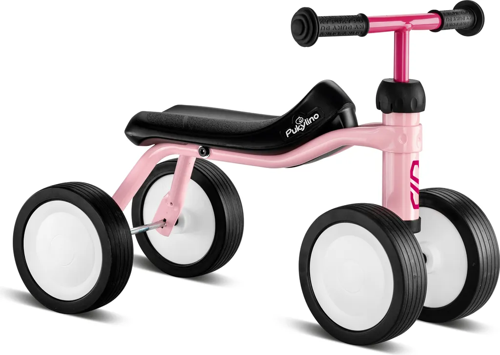 Vélo Bébé Stable Pukylino Retro Rose Puky pour Apprendre l'Équilibre