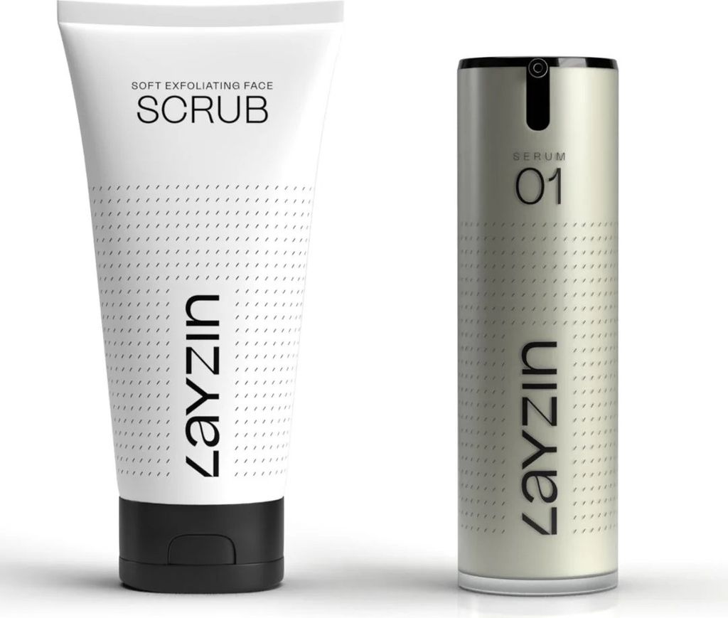 LAYZIN SKIN REVITAL - PEELING UND SERUM 01 | Schafft eine ebenmäßige und energiegeladene Haut | Entfernt die Poren, indem es Verstopfungen vorbeugt