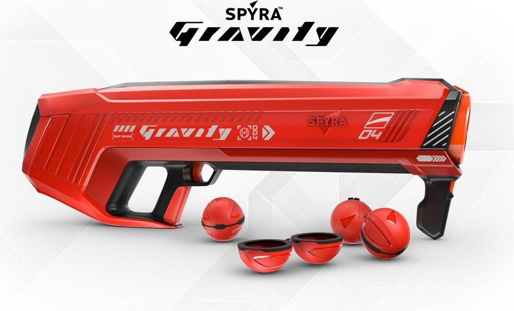 Spyra Gravity - Wasserbombenwerfer - Rot