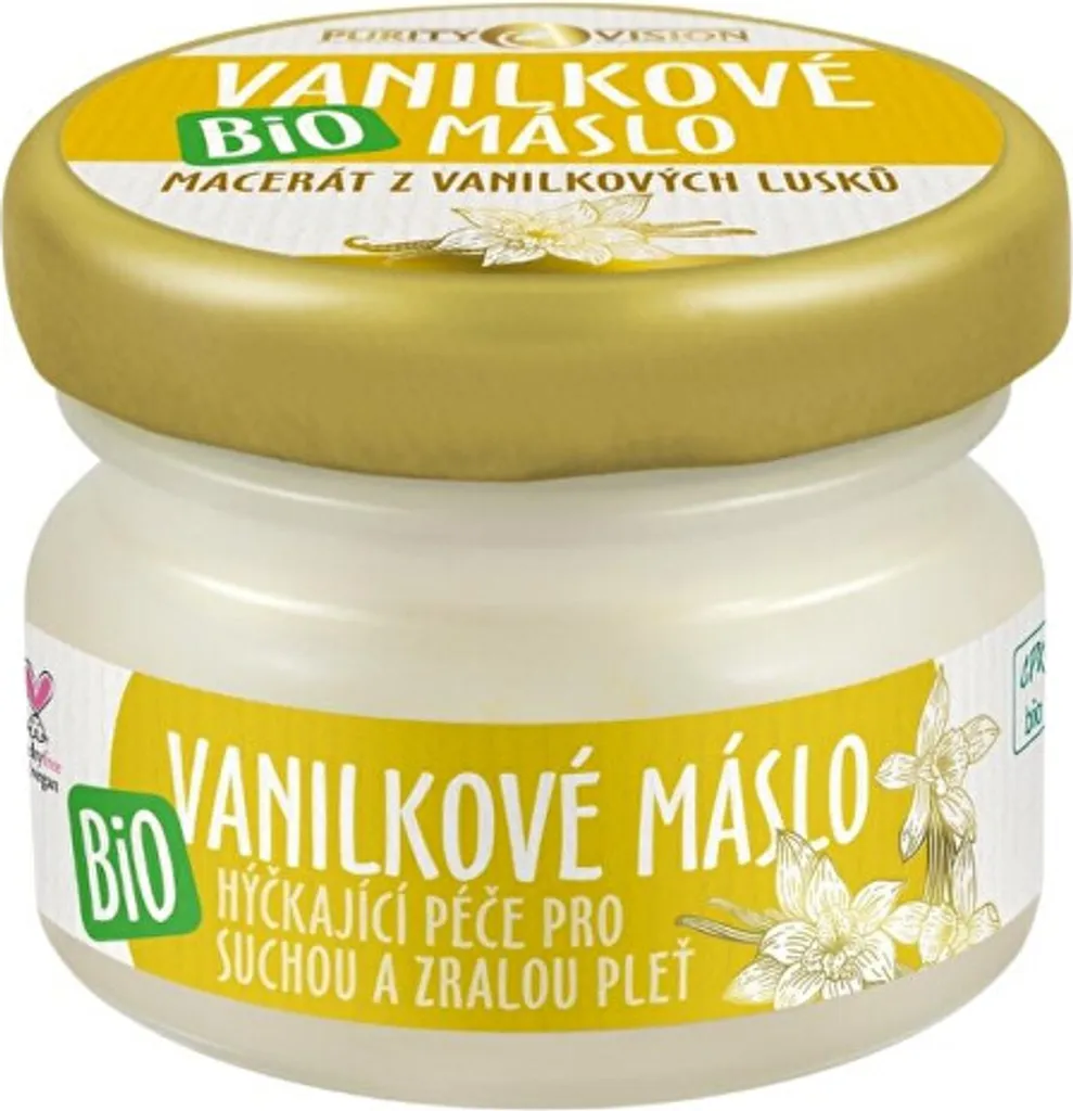 Beurre de vanille bio pour peaux sèches et matures - Soin pur 20 ml