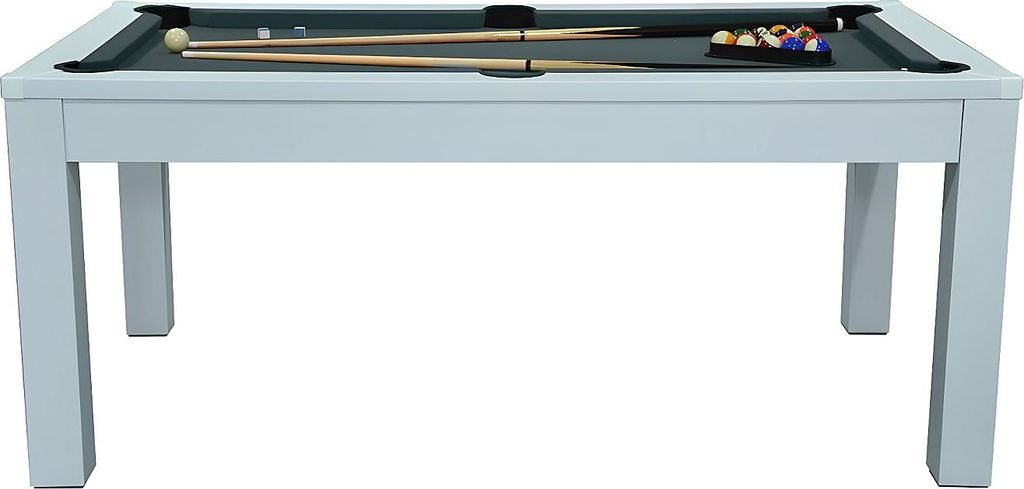 Weißer Klapptisch - Billard und Tischtennis - L.182 x B.102 Produktbild 