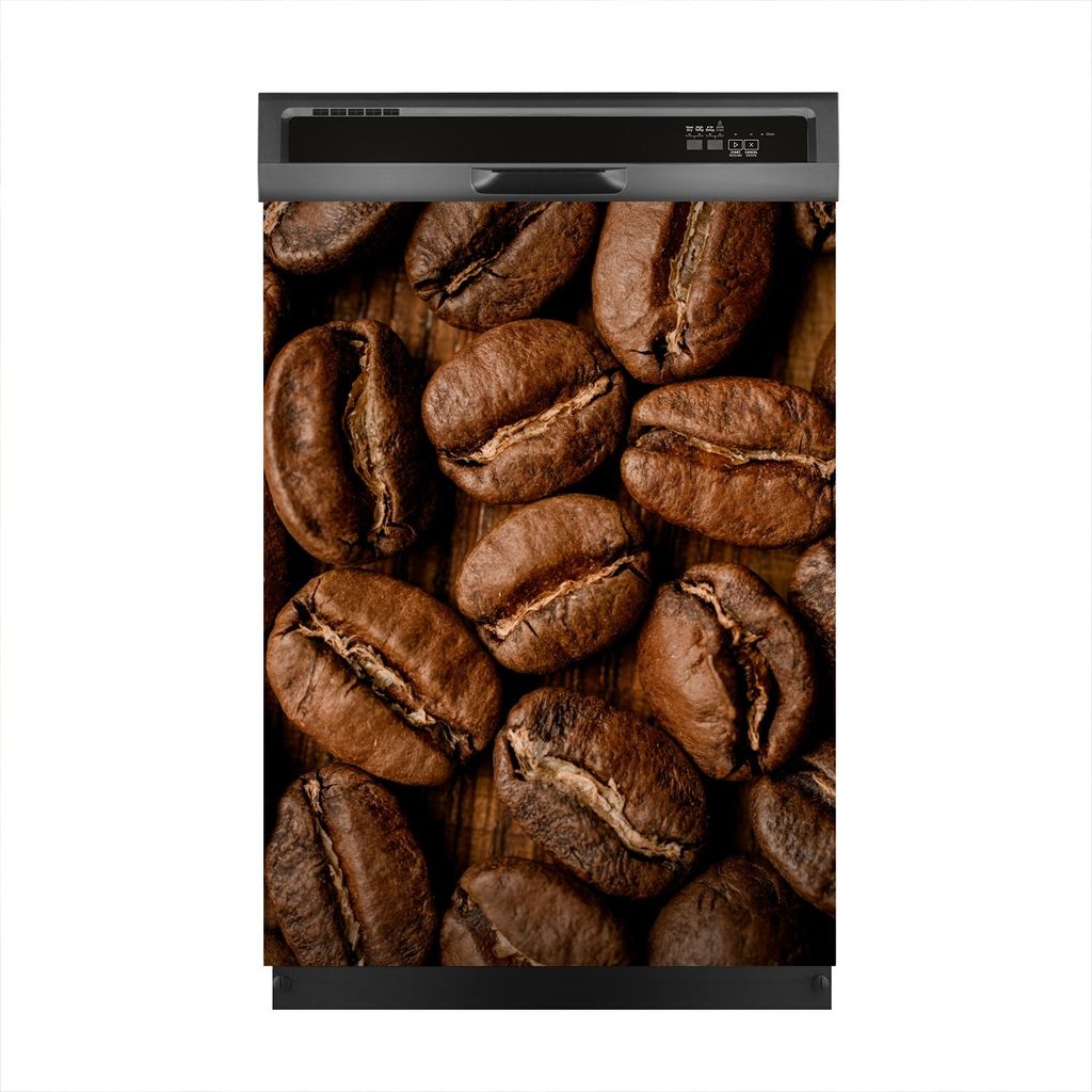 Magnete Dekorative 60x80 cm Küche Magnetmatte Spülmaschine - Kaffee Bohnen Samen