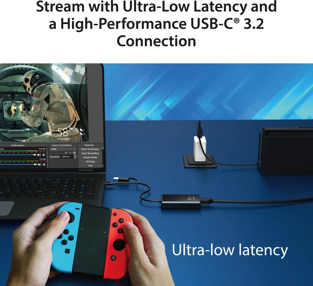 Transformez votre Caméra en Webcam 4K via j5create JVA11-N HDMI USB-C - 11