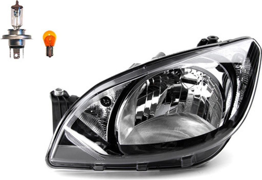 Johns, Scheinwerfer Halogen kompatibel zu Skoda Citigo 10/2011-04/17 Links Leuchtmittel 1ST941015D