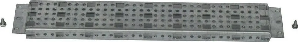 XVTL-HP-6 Profil horizontal pour bardage extérieur en aluminium gris