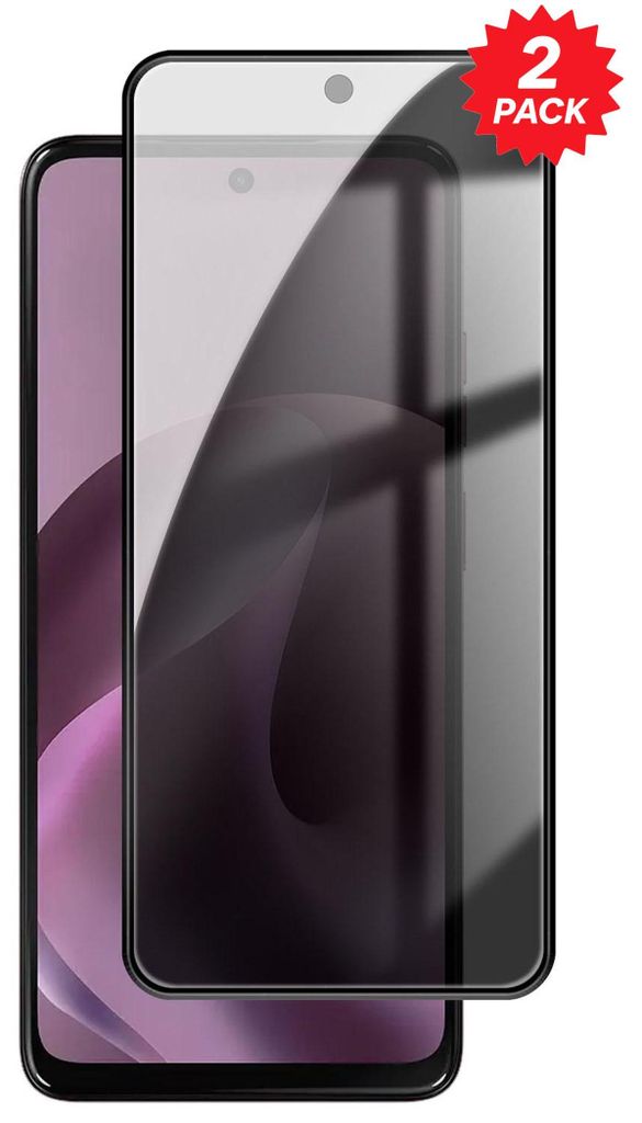 2x Privacy Schutzglas für Motorola Moto G17 / G15 / Power Produktbild 