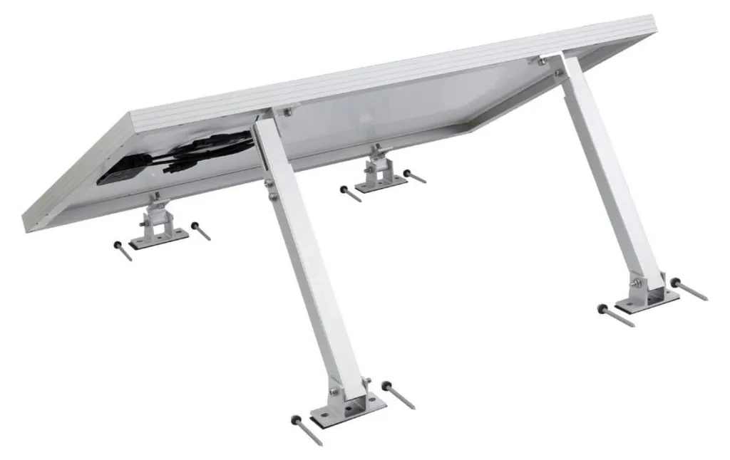 Supports inclinables 15-30° Alcapower : fixez vos panneaux sans glisser