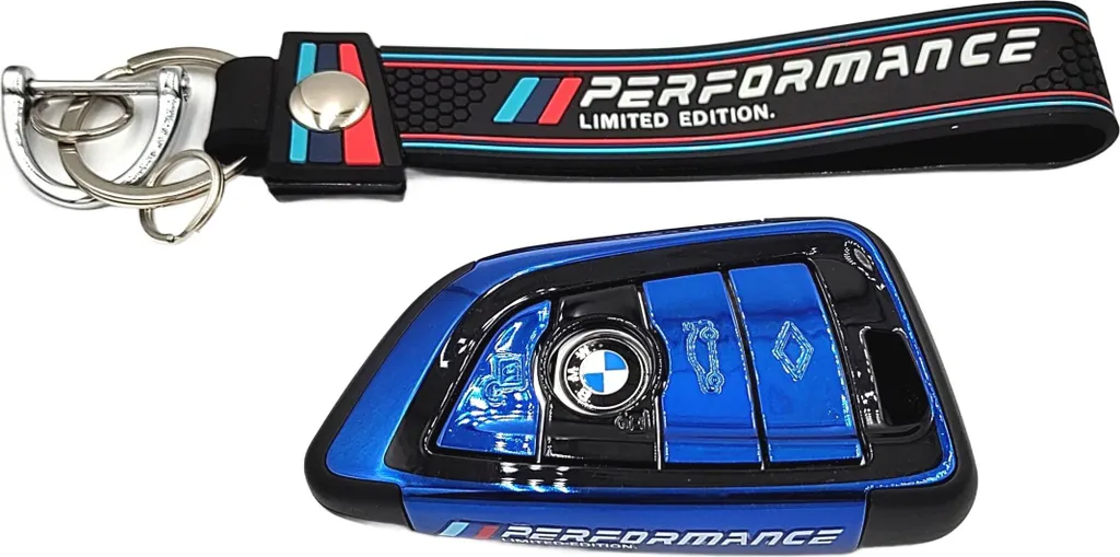 Cover Chiave BMW M-Performance Original Style | Pelle e Carbon Look