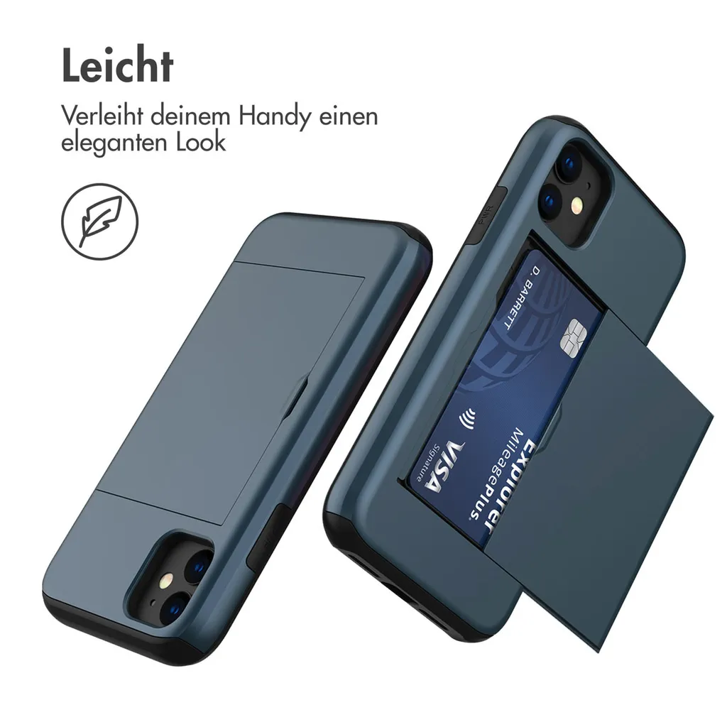 Cadorabo custodia per cellulare con scomparto per carte di credito per Apple iPhone 17 custodia in