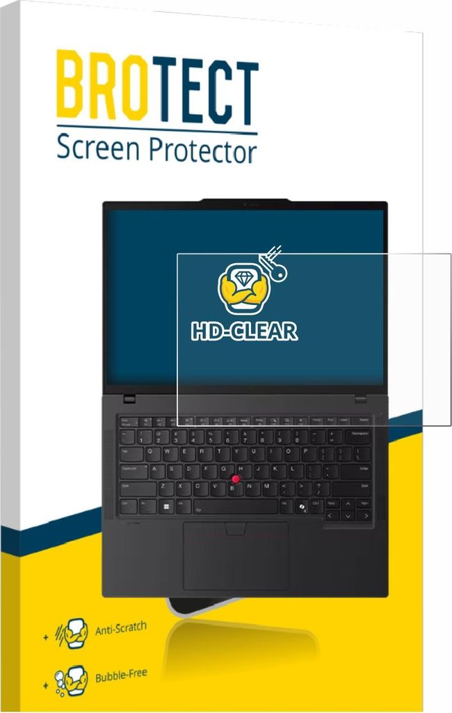 Für Lenovo ThinkPad P14s Gen 6 14.5" Schutzfolie BROTECT Displayschutz Display Schutz Folie Klar Transparent