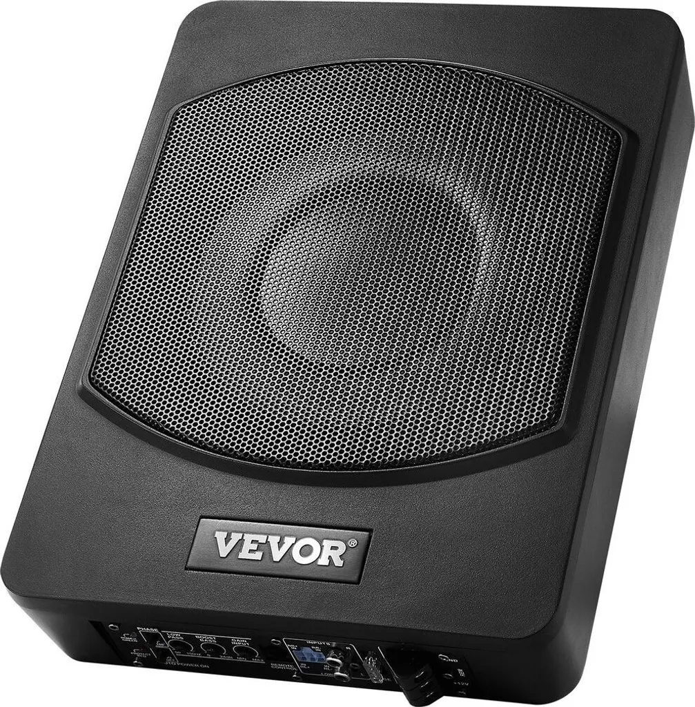 Subwoofer da 10" 240 W sotto il sedile Sistema subwoofer alimentato sottile per auto/camion