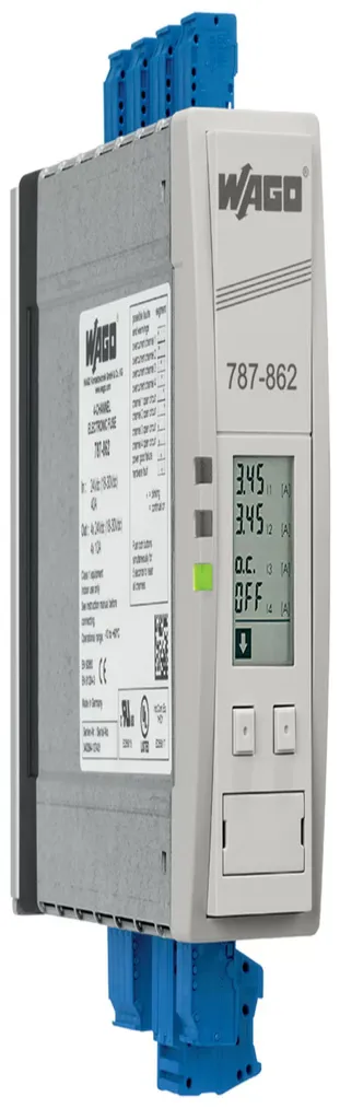 WAGO 787-862 : fini le manque de place en armoire avec ce calibreur 24V