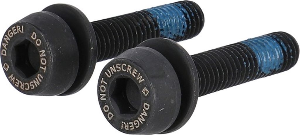 Campagnolo AC18-DBSC24 Schrauben Campagnolo H11 (Scheibenbr.),2x24mm für 15-19mm hinten, schwarz