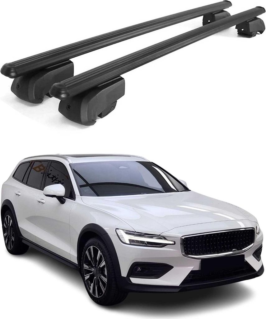 Dachträger Gepäckträger für Volvo V60 Cross Country I SW 2017-2023 Alu ABE