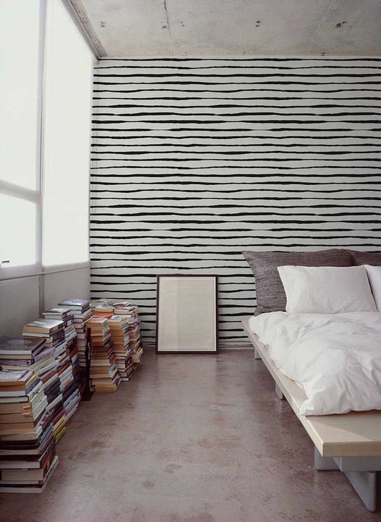 Coloray Fototapete 152x104 cm An Einer Wand Latex Latextapete - Linien