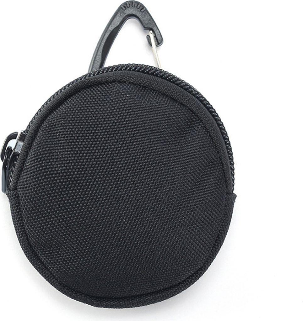 INF Ohrhörer-Reisetasche, wasserdichte, stoßfeste Ohrhörer-Hülle Schwarz