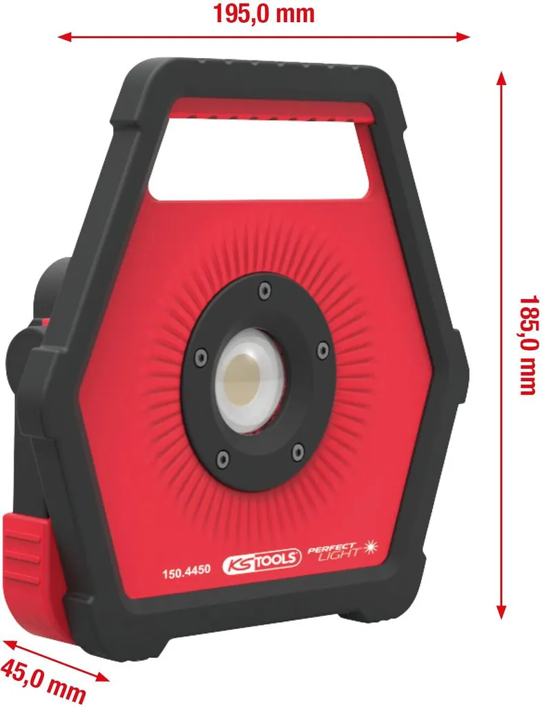 Lampe de Travail LED Portable KS Tools PerfectLight 900 lm Compacte - 5