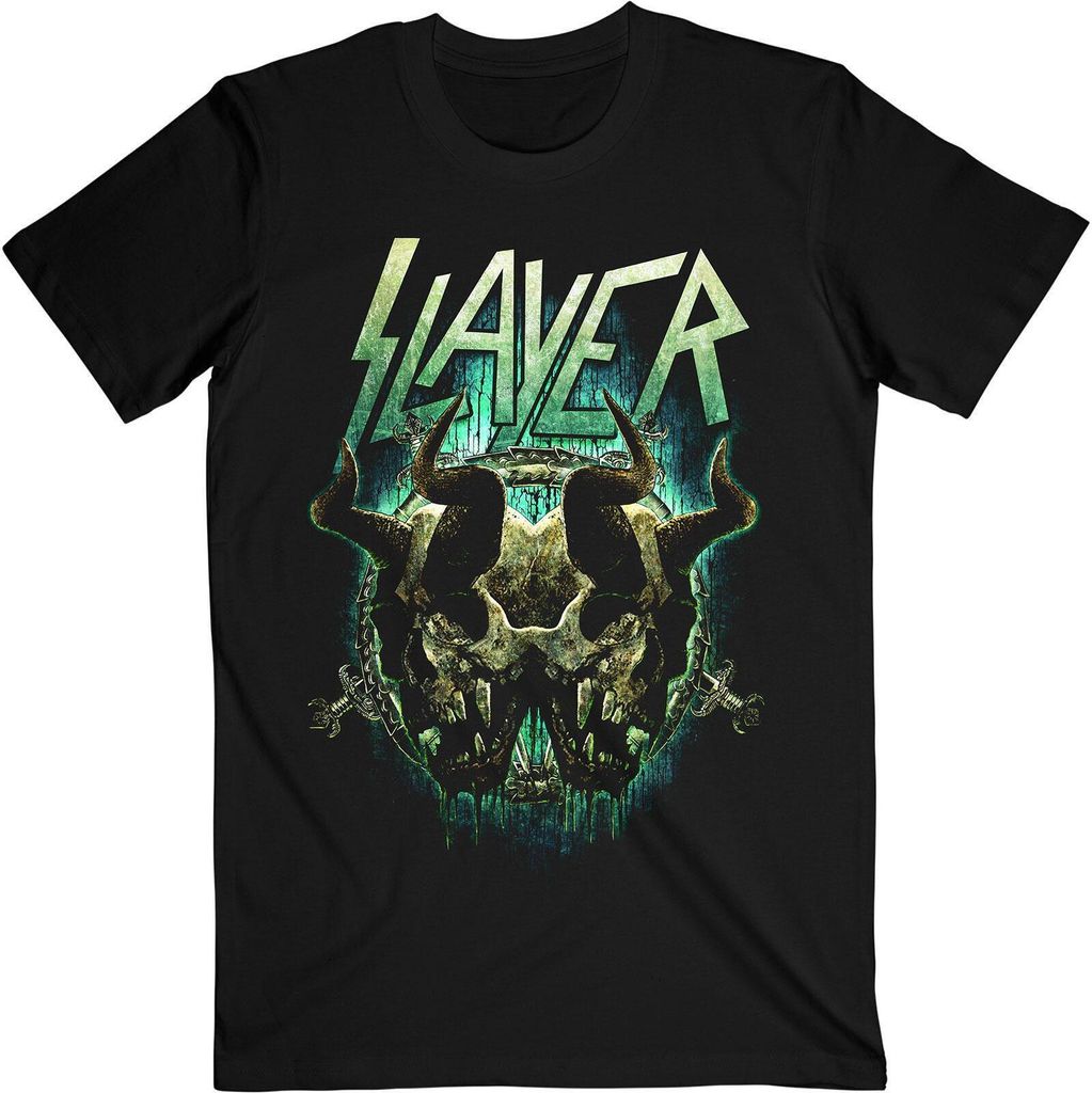Slayer - T-Shirt für Herren/Damen Uni RO149 (S) (Schwarz)
