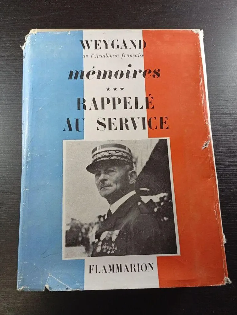 Livre Rappelé au service 3 Mémoires - Récit Historique Militaire Inédit