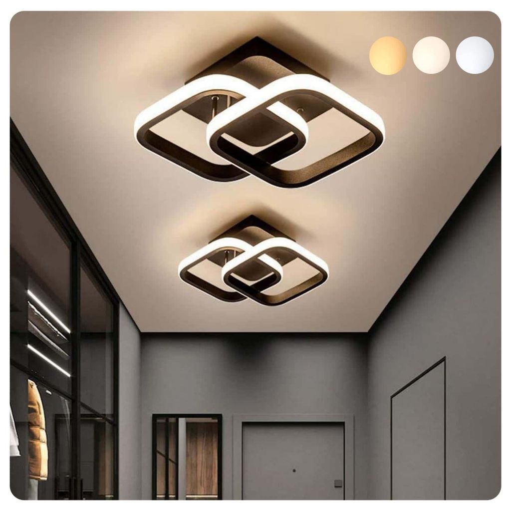 Deckenleuchten LED Dimmbar Deckenleuchte 3-Farbige Produktbild 